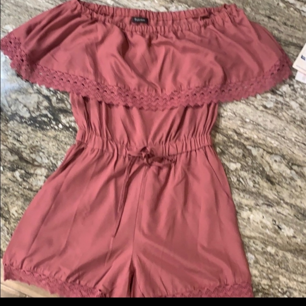 Off the shoulder Romper
